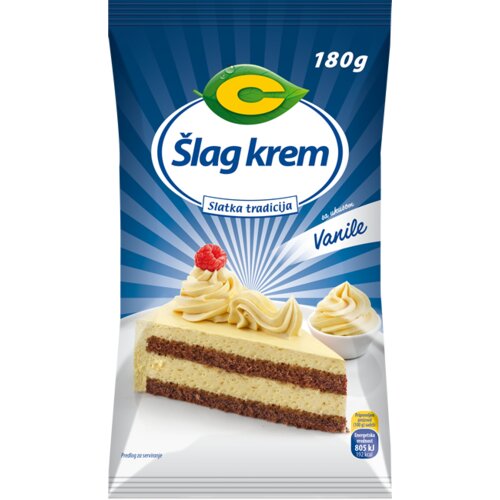 C proizvodi Šlag krem vanila C 180g Cene
