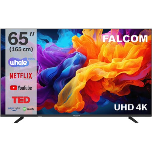 Falcom Smart LED TV-65LTF026SM WOS, 65" 4K UltraHD, Crni Cijene