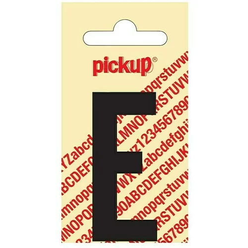 Pickup Naljepnica (Motiv: E, Crne boje, Visina: 60 mm)