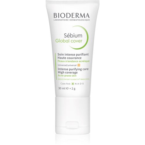 Bioderma Sébium Global Cover tonirna krema za kožo proti aknam 32 ml odtenek Universal za ženske Cene