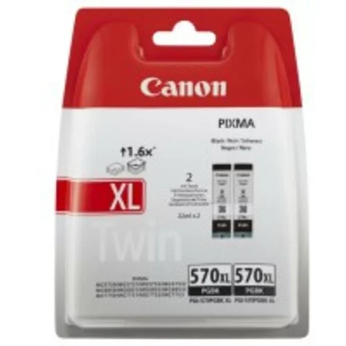 Canon PGI-570BK XL crna Twin pack, komplet originalnih kartu