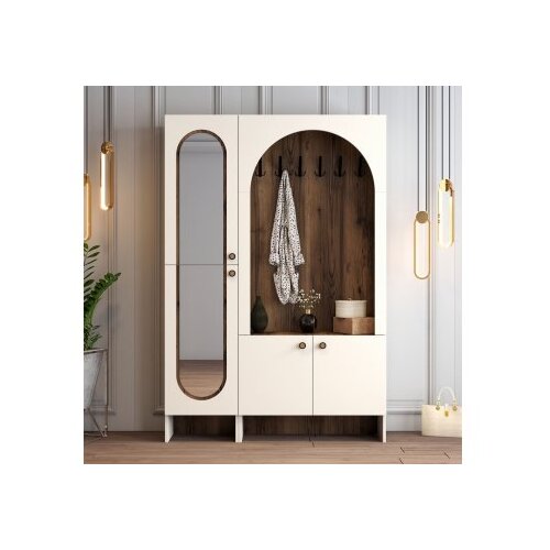 Hanah home višenamenski ormar palermo km cream orah Cene