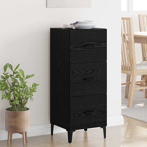  Kreveta Crni hrast 34,5 x 34 x 90 cm Konstruirano drvo Cijene