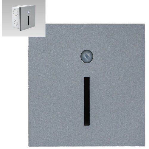  Emithor 70428 - LED svetlo za stepeni&amp;scaron;te sa senzorom LINE LED/1W/230V 4000K siva Slike