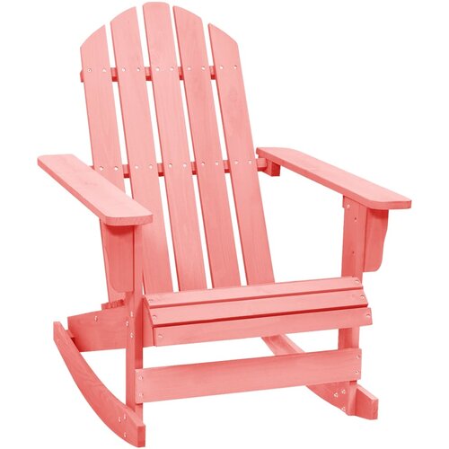 Furnova Vrtni gugalni stol Adirondack trden les jelke roza, (21912873) Slike