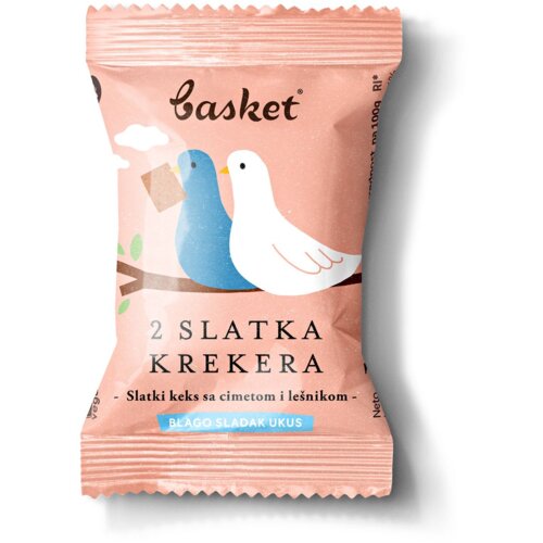 Basket Integralni keks cimet lešnik 25g Cene