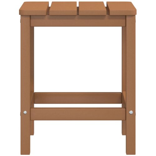  Vrtni stol Adirondack smeđi 38 x 38 x 46 cm HDPE Slike