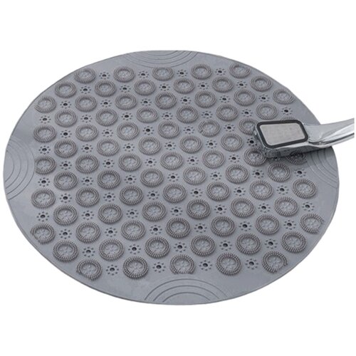 INF Nedrseča kopalni&scaron;ka podloga, TPE tu&scaron; podloga z drenažnimi luknjami, 30 cm okrogla Grey, (22106194) Cene