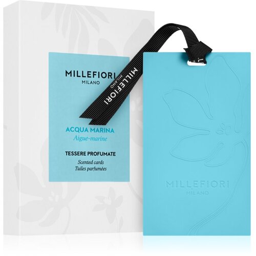 MILLEFIORI Acqua Marina Laundry dišeča kartica 3 kos Cene