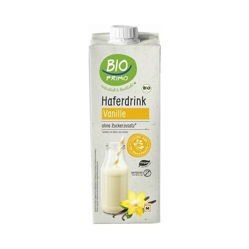 BIO PRIMO bio zobeno mlijeko - Vanilija Slike