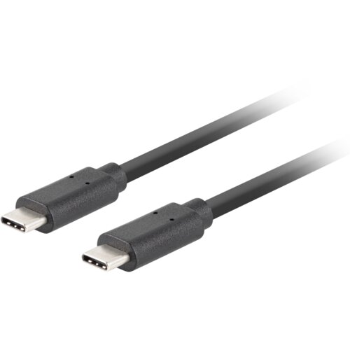 Lanberg USB-C kabel 3.1 Gen 2 macho/macho 10GB/s pd100w 0,5m črnec, (21091213) Cene