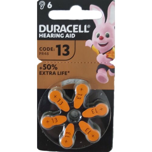 Duracell Hearing Aid ZA13 1,45V Baterija za slusni aparat PAK6 NEW Cene