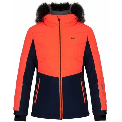 LOAP OKUMA Dječja skijaška jakna, narančasta, veličina