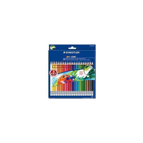 Staedtler Bojice Noris Club ABS, s gumicom, 24 komada Cene