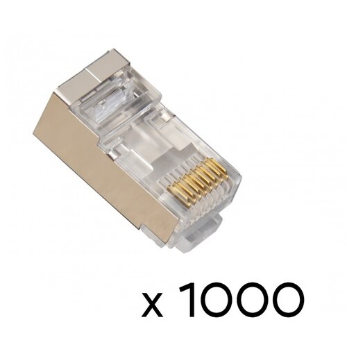 Konektor RJ45 metal cat 6 8P8C JWD-AD82 1000 kom (metal) Cene