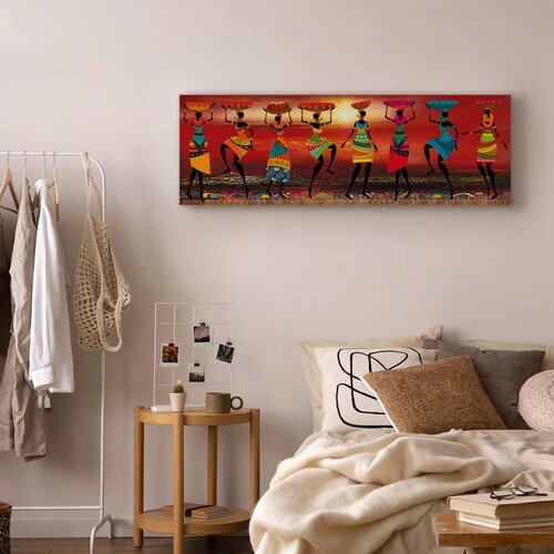  Slika - African Women Dancing 120x40 Standard Slike