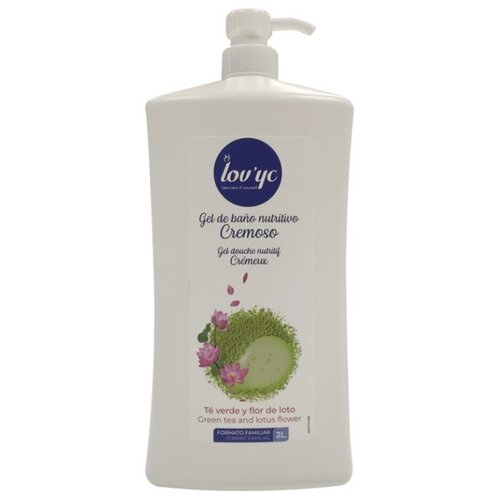 Lovyc gel za tuširanje tea & lotus flower, 2l Cene