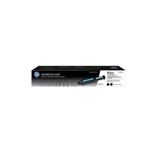  Toner HP 103A Black Neverstop reload kit 2pack, 5k