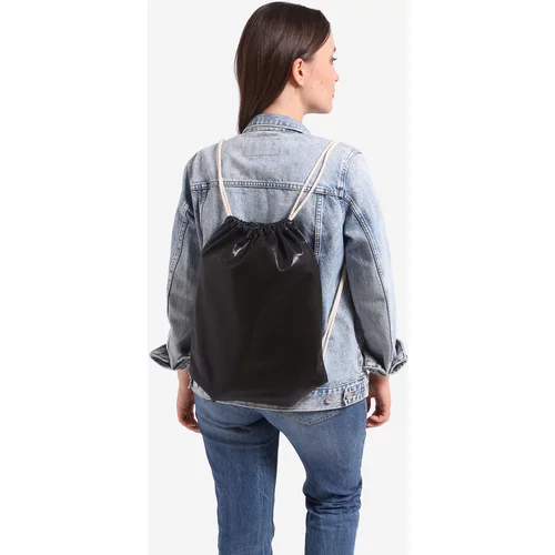 SHELOVET Fabric backpack bag black