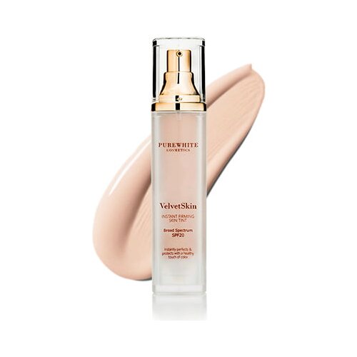 Pure White Cosmetics VelvetSkin Instant Firming Skin Tint SPF 20 - Light Cene