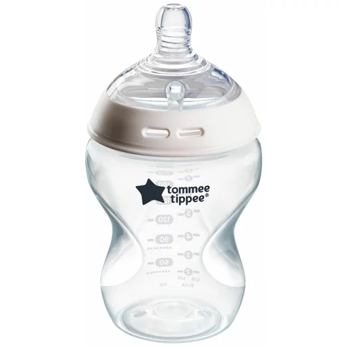 Tommee_Tippee steklenička plastična Natural Start, 260ml, 0m+