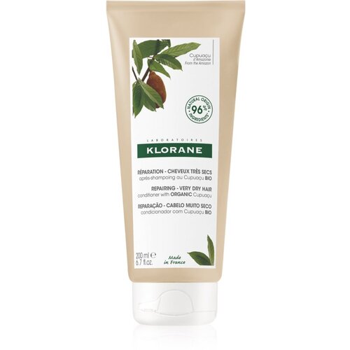 Klorane organic Cupua&ccedil;u repairing regenerator za obnovu vrlo suhe kose 200 ml za žene Cijene