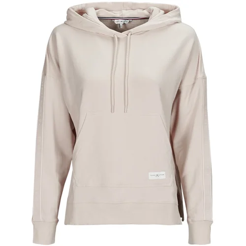 Tommy Hilfiger Puloverji LONG HOODIE Bež