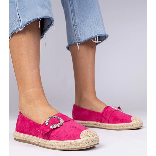 Gemre Pink espadrilles adorned with rhinestones Maruta Cijene