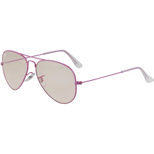 Ray-ban Sunčane naočale 'Aviator' ljubičasta / roza