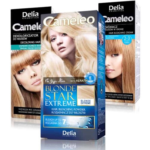 Delia Posvetljivač u puderu Blonde Star Plex Care CAMELEO 75ml Slike