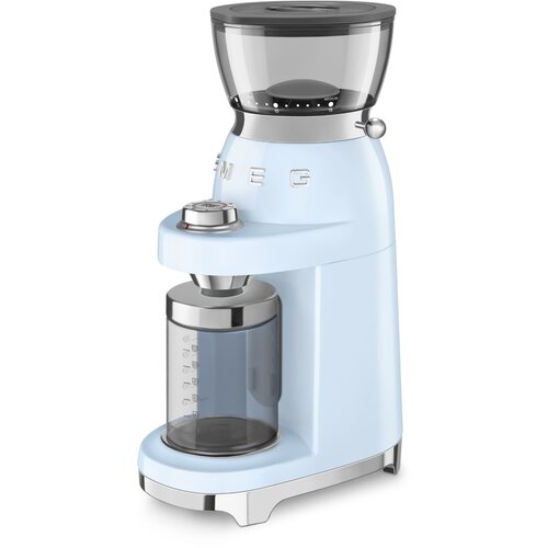 Smeg CGF03PBEU mlincek za kavo v nežno modri barvi Slike