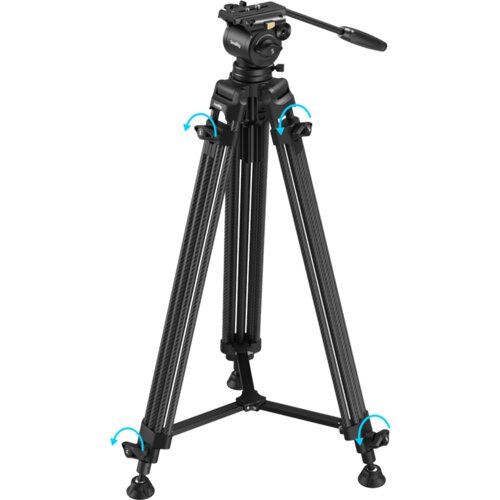SmallRig 5441 AD14 Heavy-Duty Carbon Fiber Tripod Cene
