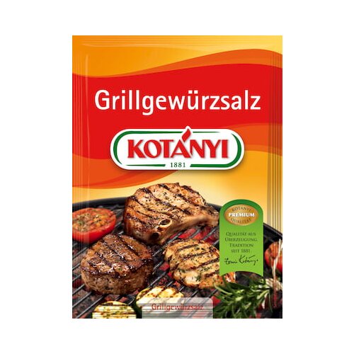 Kotanyi Aromatična sol za žar (v steklu) - 42 g Slike