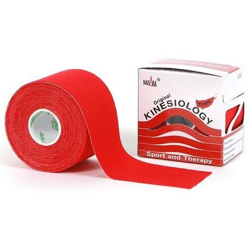 Nasara Kineziolo&scaron;ka traka, crvena, 5 cm x 5 m Cijene