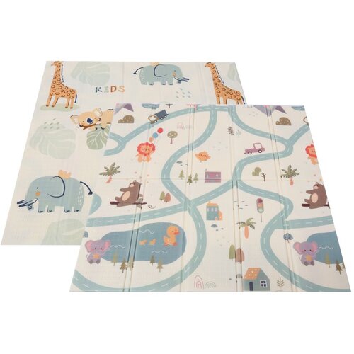 Moni GameZone dječja igraonica/vrtić 150x200 cm s podlogom i dodacima, siva Slike
