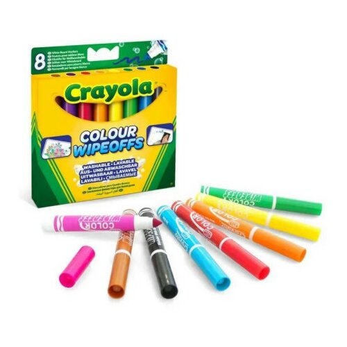 Crayola flomasteri za belu tablu 8 kom ( GA038223 ) Slike