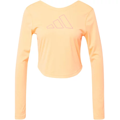Adidas Funkcionalna majica 'Hyperbright ' lila / oranžna