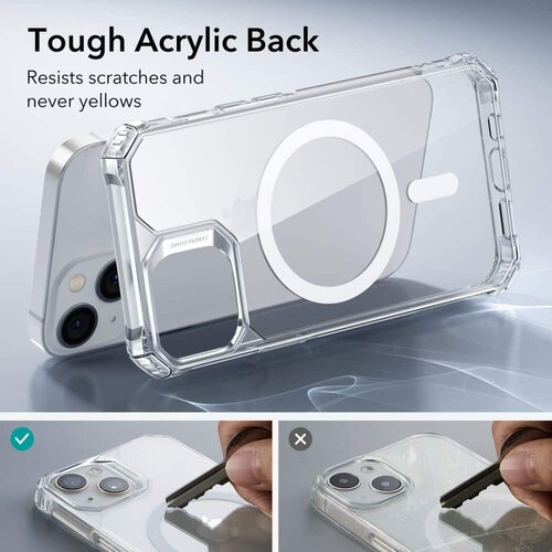 ESR AIR ARMOR HALOLOCK MAGSAFE ETUI ZA IPHONE 14 PLUS/15 PLUS CLEAR Slike