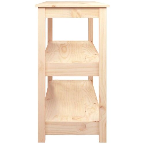 Konzolni stol 110 x 40 x 74 cm od masivne borovine Slike