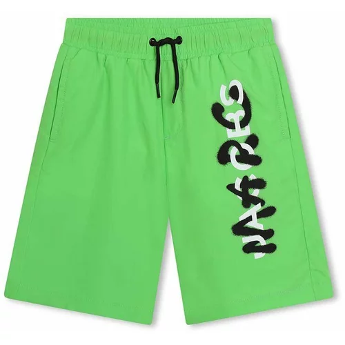 Marc Jacobs Otroške kopalne kratke hlače zelena barva