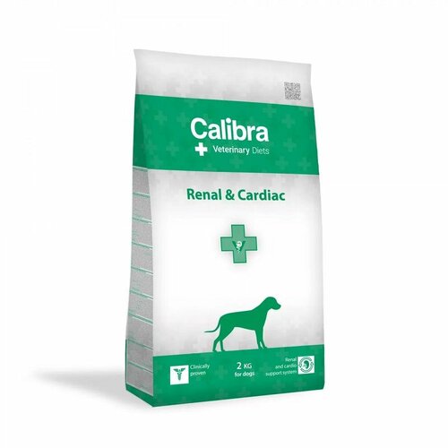 CALIBRA veterinary diets dog renal & cardiac 2kg Slike