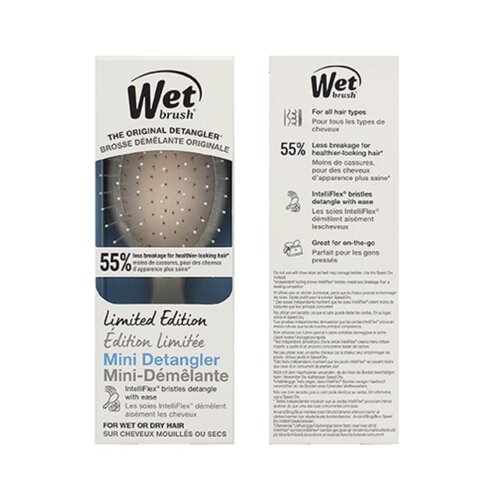 Wet Brush Holographic Mini Detangler četka za kosu (Cream) Slike