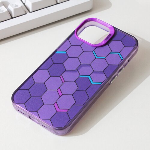  Torbica honeycomb color za iphone 15 6.1 type 1 Slike