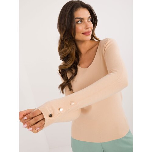 Wool Fashion Italia Sweater-AT-SW-2334.91-beige Slike