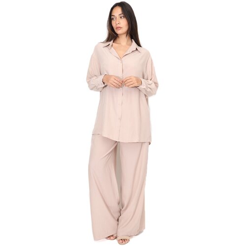 La Modeuse Trenirka komplet 71255_P167312 Bež Slike