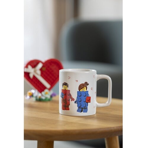 Lego Bela keramična otro&amp;scaron;ka skodelica 300 ml Love &amp;ndash; Slike