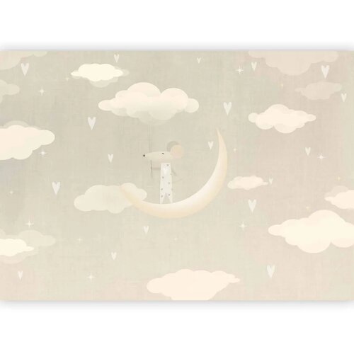 Foto tapeta - Mouse on the Moon 150x105 Standard Slike