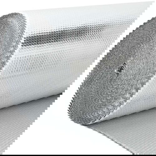 vidaXL Srebrna Aluminij 1 x 50 m Reflektor za radijatore Cilindrični Cene