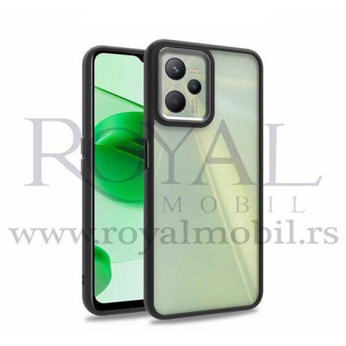  futrola pvc sa bumperom NO1 za realme C31 crna Slike