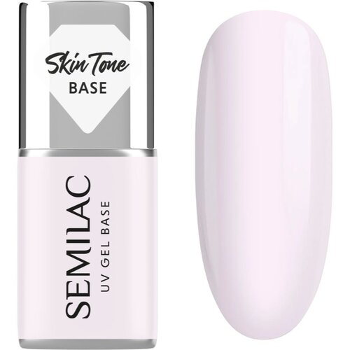 Semilac UV Gel Base Skin Tone Base bazni lak za gel nokte nijansa Milky Pink 7 ml Cene
